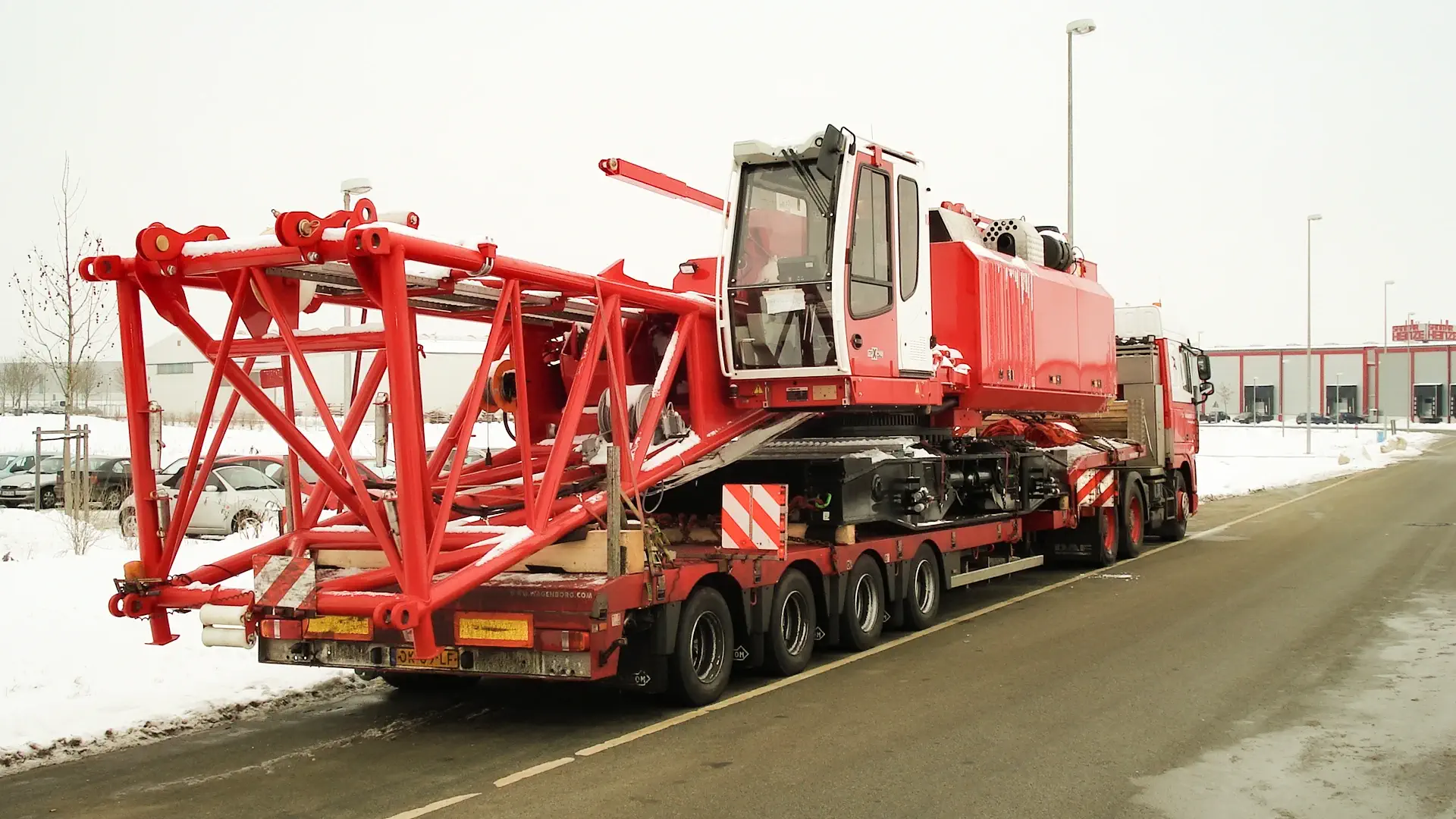 abnormal load transport Derby